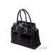 Купить сумку женскую  черную замшевую с имитацией карманов - арт.37462_1